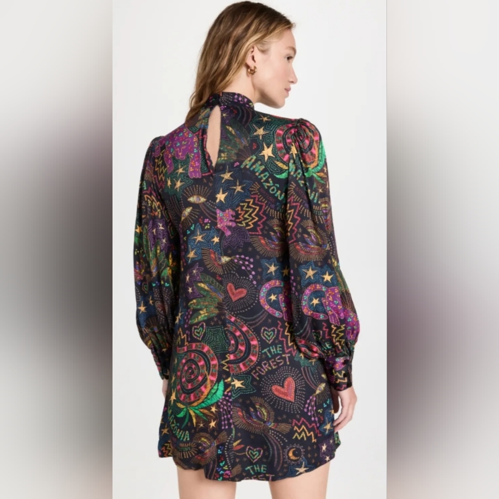 NWT FARM Rio Amazonian Mini Dress - Picture 2 of 15
